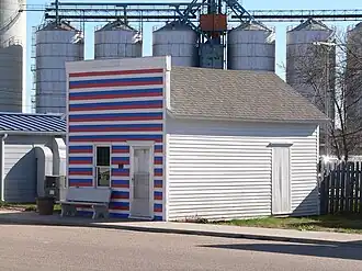 The false-front building