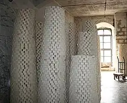 Soap stacks inside the Touqan factory in Nablus in 2008