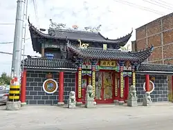 Temple of All-Heaven (都天廟Dōutiānmiào) in Longgang, Cangnan, Wenzhou