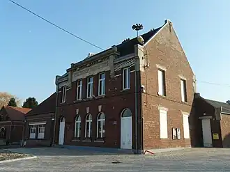 The town hall in Cantaing-sur-Escaut
