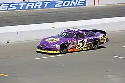 The No. 51 car at the 2018 Carneros 200 with Carlos Vieira driving.