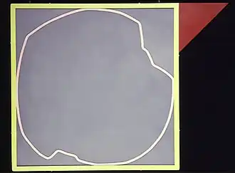 Casey Lewis, Harpo Marx (1976) 26 X 26, Corning Museum of Glass