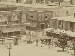 The former Colonial building