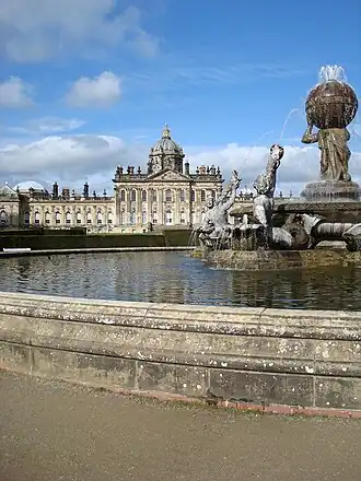 Atlas Fountain at Castle Howard