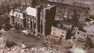 Hammond Castle as seen from the southeast.