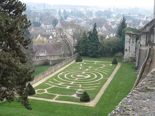 Labyrinth in the gardens of the bishop