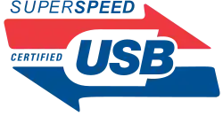 Deprecated SuperSpeed USB logo