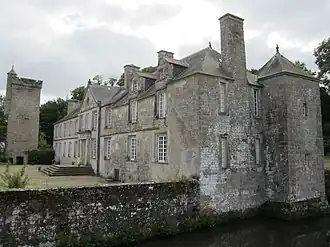 The chateau in Gonneville