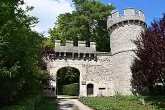 The chateau in Jozerand