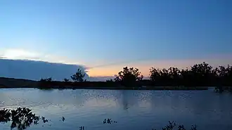 A section of the Red River passes through Thái Thụy rural district.