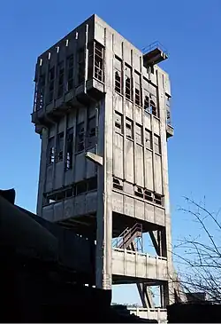 The tower of shaft No. 3.