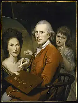 Charles Willson Peale, Self-portrait, c. 1782–1785, Museum of Fine Arts Houston