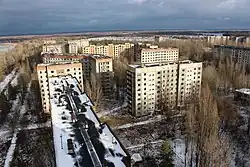 Pripyat in winter
