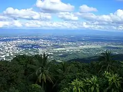 View of Chiang Mai and its airport
