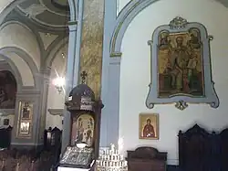 Detail of the interior