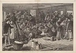Chinese immigrants searched for opium in 1876