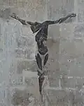 Christchurch Priory Crucifix sculpture by Laurence Broderick