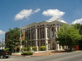 Christian County courthouse in Hopkinsville
