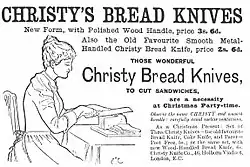 image of woman slicing bread