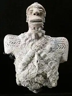 Anthropomorphic figurine; 9th-16th century; terracotta; Musée du quai Branly