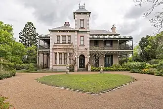 Cintra House, Maitland, architect John Wiltshire Pender, 1889