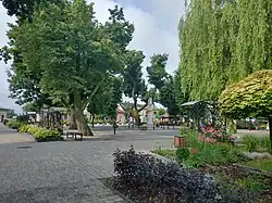 Market Square in Włoszczowa