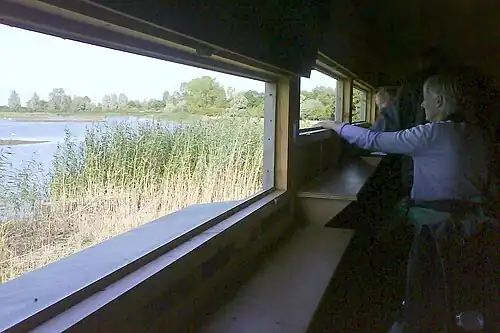 RSPB bird hide