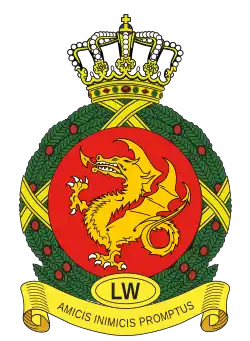 Coat of arms of the Leeuwarden Air Base