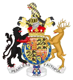 Coat of arms of the 2nd Marquess of Cambridge
