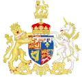Coat of arms 1725–1727