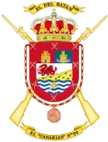 Coat of Arms of the 50th Infantry Regiment "Canarias" (RI-50) Common