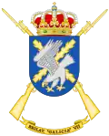 Coat of Arms of the former 7th Light Infantry Brigade "Galicia" (BRILAG)