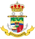 Coat of Arms of the Naval Assistantship of Villagarcía Maritime Action Forces (FAM)