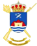 Coat of Arms of the Base Services Unit "General Alemán Ramírez" (USBA)