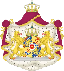 Coat of arms of the children of Juliana (Princesses Irene, Margriet and Christina)