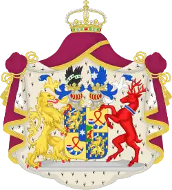 Coat of arms of the children of Margriet (Princes Maurits, Bernhard, Pieter-Christiaan and Floris)