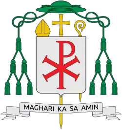 Buenaventura Malayo Famadico's coat of arms