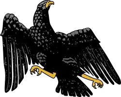 Arms of the Free State of Prussia while part of the Weimar Republic (1918–33)