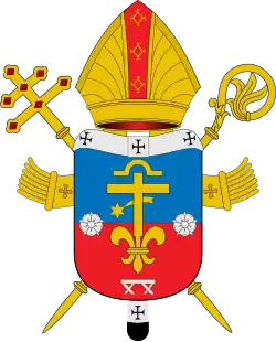 Coat of arms of the Archdiocese of Belém do Pará