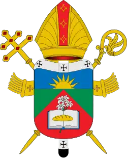 Coat of arms of the Archdiocese of Chapecó
