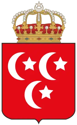 Coat of arms of Khedivate of Egypt (1867–1914)