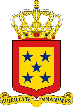 Coat of arms of the Netherlands Antilles (1986-2010)
