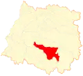 Location in the Maule Region
