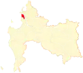 Location of San Pedro de la Paz commune in the Biobío Region