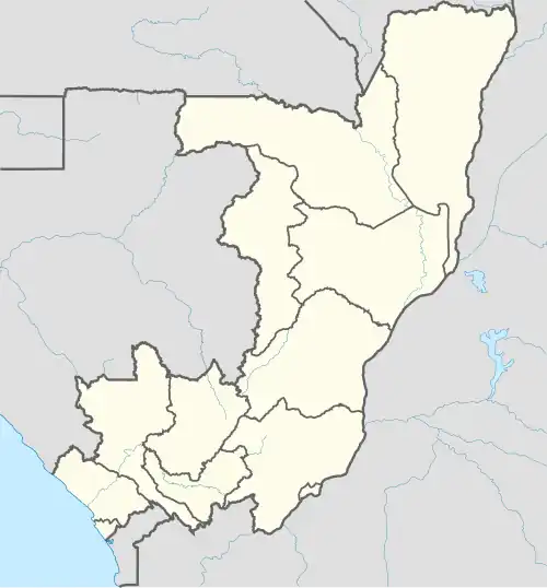 Mouyondzi is located in Republic of the Congo