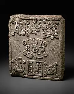 Aztec, Coronation Stone of Motecuhzoma II (Stone of the Five Suns) 1503