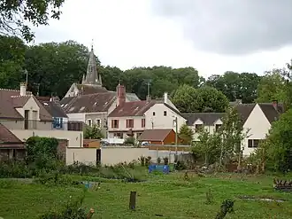 A general view of Courcelles-sur-Viosne