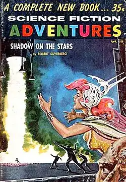 A woman watching a rocket take off