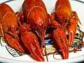 A crayfish dinner
