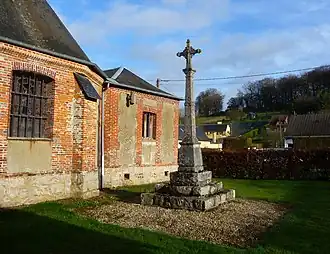 The cemetery cross in Saint-Germain-des-Essourts